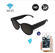 GK11 Full HD 1080P Smart Glasses WiFi Camera for IOS Android, Mini Portable Sports Sunglasses Camera, Micro Video Recorder Camcorder